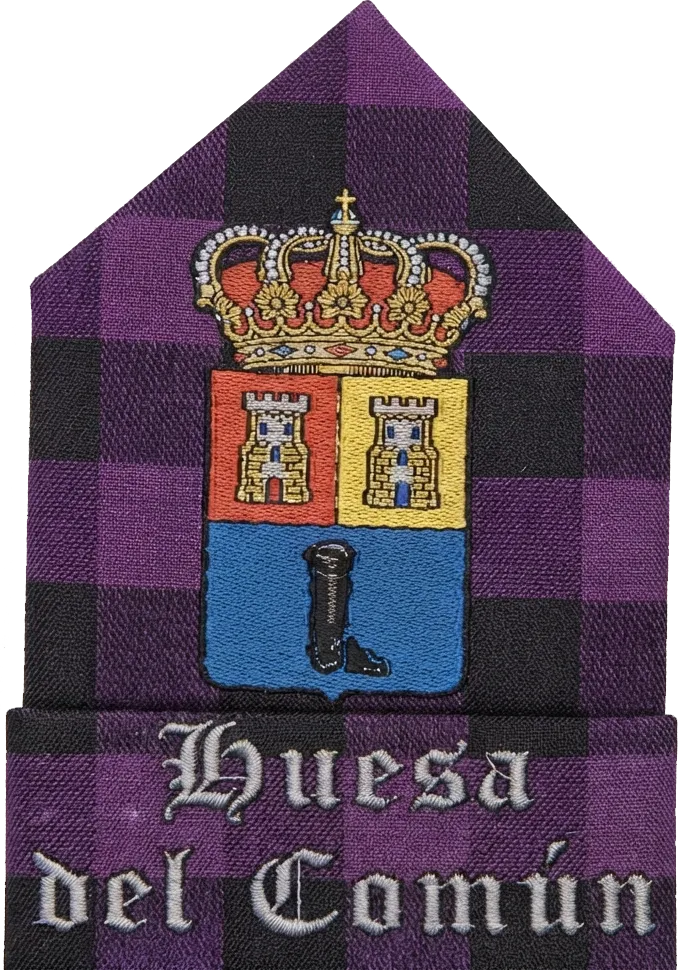 Pinchirulo personalizado con el escudo de Huesa del Común